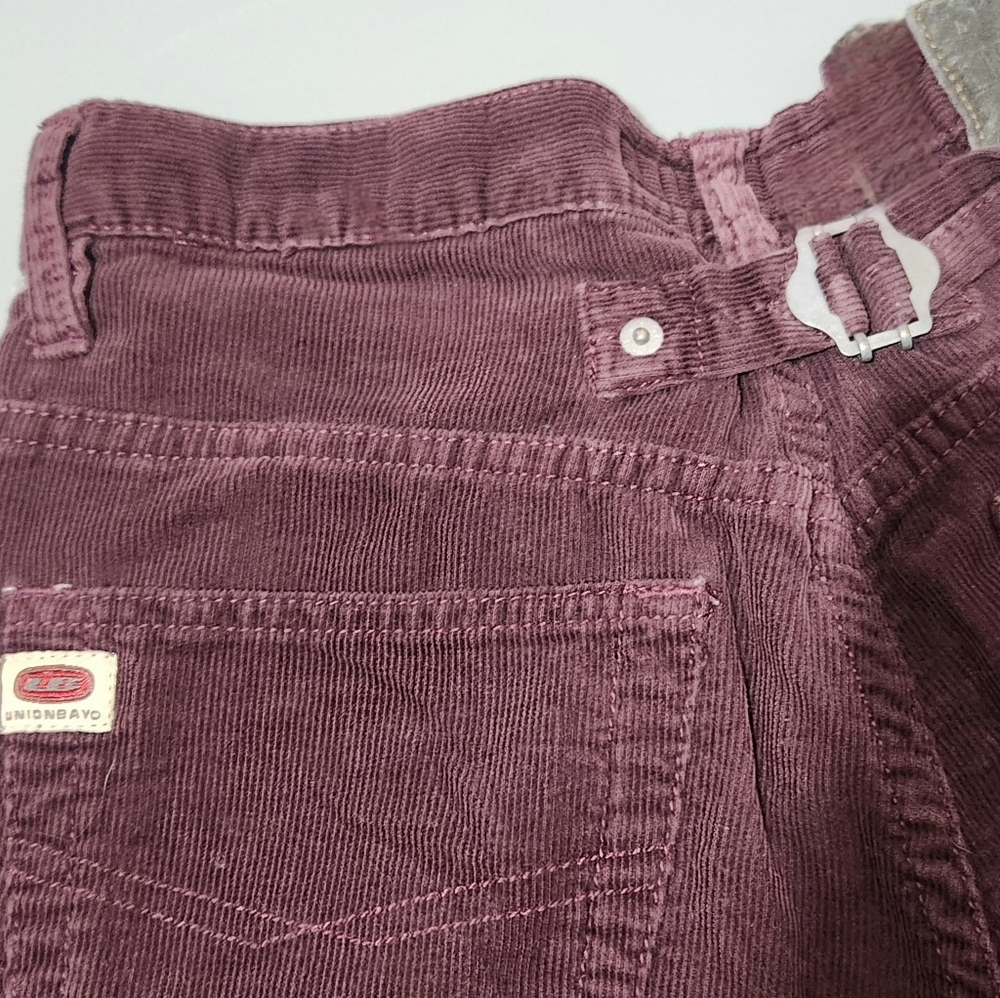 UNIONBAY Burgundy Corduroy Pants